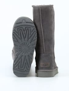 Tronchetto UGG Classic Ultra Mini grigio e beige | H-Brands